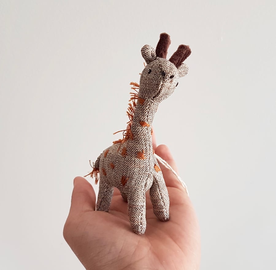 Giraffe, Soft Sculpture, Genevieve
