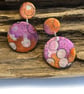 Handmade Polymer Clay Earrings - Image 2