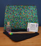 Peacock Feather Multi Purpose Zipper Bag with Matching Small Pouch - Image 3