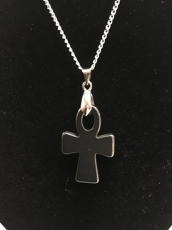 Hematite Ankh Necklace DnD Magical Item