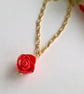 Red rose necklace - Image 4