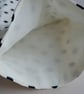 Christmas Stocking in Cream with Black Polka Dots - Medium - Image 4
