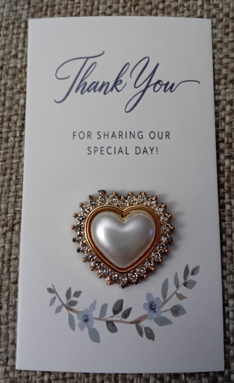 25x Wedding pocket hugs