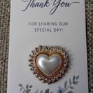 25x Wedding pocket hugs