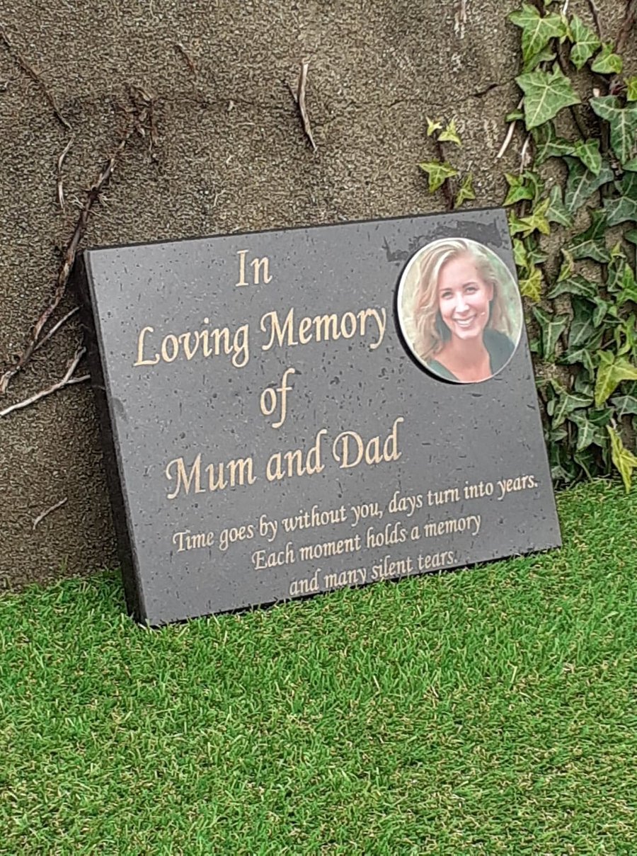 Black Granite Memorial Marker,Grave Stone,Granite Memorial Plaque Stone