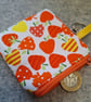 Mini Coin Purse, Mini Zip Purse, Keyring Coin Purse - Image 2