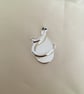 Teardrop Wave Pendant Setting - S20 - Image 1