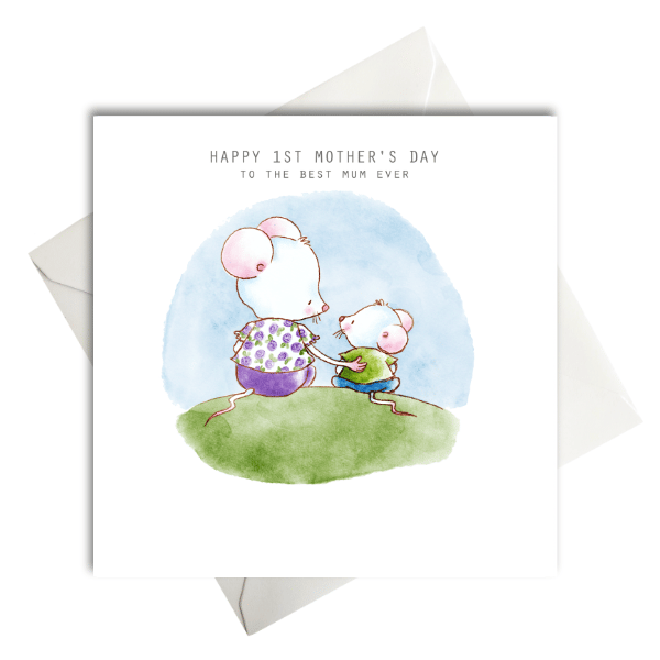 First 1st Mother's Day card 