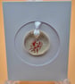 Gemini Fused Glass Card