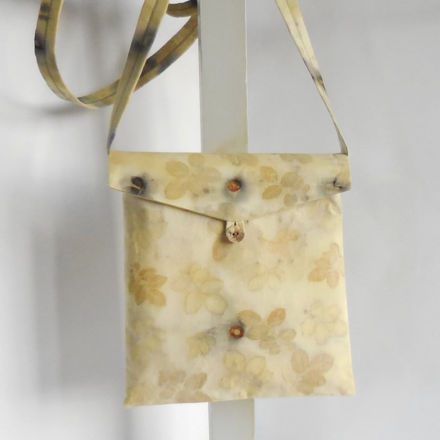 ECO BOTANICAL PRINTED SHOULDER BAG