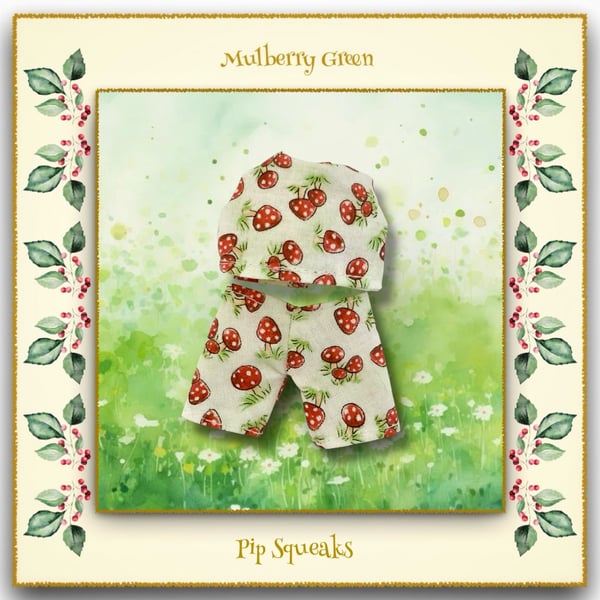 Pip Squeak Toadstool Pyjamas