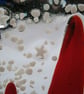 Snowy trees fused glass tealight holder - Image 7