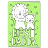 Childrens Personalised Colour your own Fathers Day Card