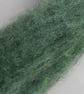 Carded Corriedale wool slivers selection - "green" letterbox pack - Image 4