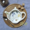 Bee and Bluebell Teabag Tidy