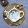 Bee and Bluebell Teabag Tidy