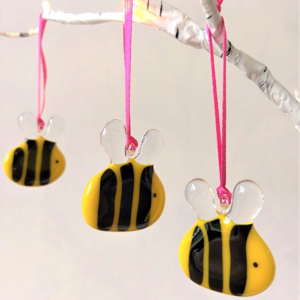 Fused Glass Bee