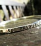 Custom Hammered Silver Bangle - Image 2