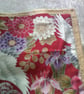 Cranes and Flowers Medium Jute Bag - Image 3