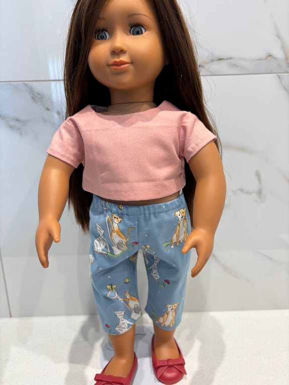 Dolls Sparkly Top Outfit