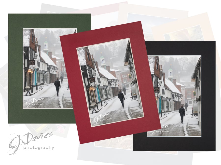 CJ240 - Christmas card: Heading home