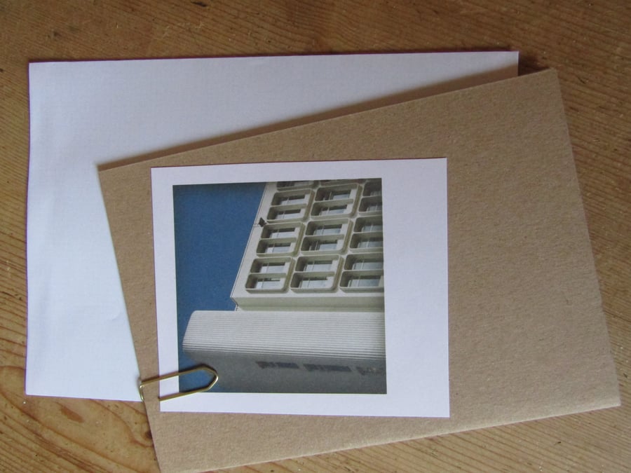 “Polaroid” style photo card: Manchester