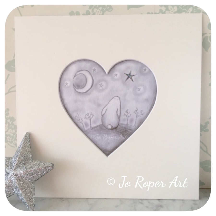 Special Star mounted print Jo Roper 