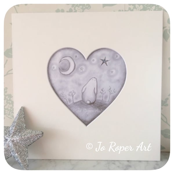 Special Star mounted print Jo Roper - Folksy