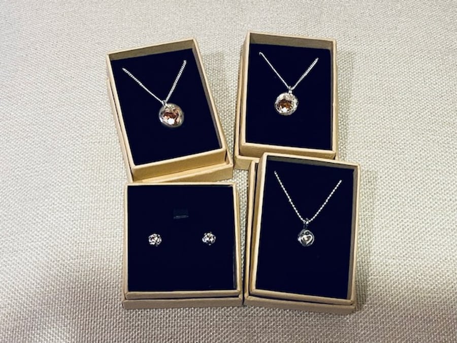 Customer Order Sterling Silver Necklaces & Earrings