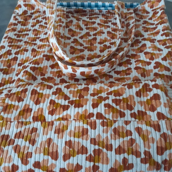 Unique, Handmade Tote Bag "Blossom"