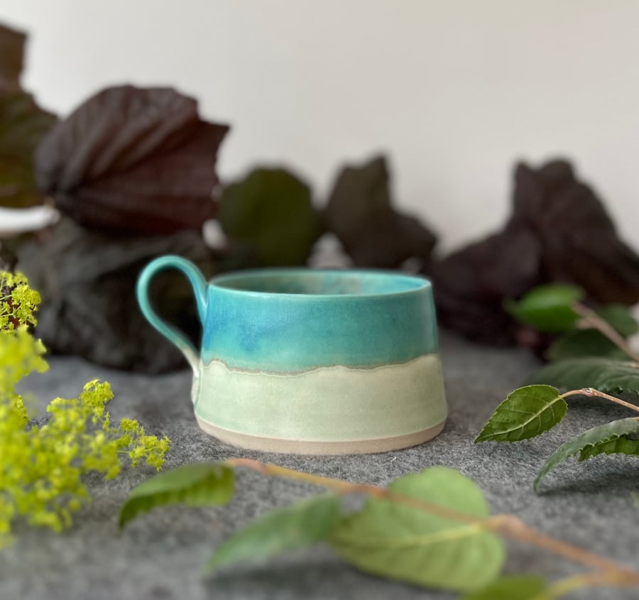 M - Ceramic handmade Cup - Skyline - Secret Studio Sale (58)