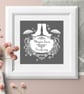 Practically Perfect Personalised Print - 5 colour options - Image 2