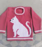 Knitting Pattern for a Cat on a Sweater.  Digital Pattern - Image 5