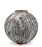 Hand Coiled Terracotta Crank Moon Jar  - Image 1