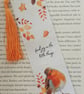 Handmade Robin Bookmark Find Joy 