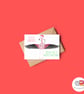 Flamingo Christmas Card, A6 Christmas Card, Cute Animal Christmas Card