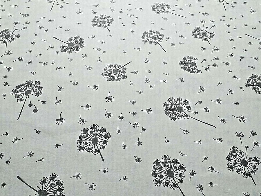 Dandelion Tablecloth. Cotton . 350cm