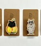 Halloween Cat Magnets - Four Meowoween Designs To Choose From - Image 7