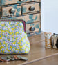 Coin purse made with Liberty Lawn in the print: 'Ffion', in blue or yellow - Image 6