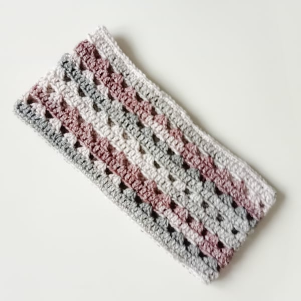 CROCHET Ladies Sandune Cowl and Headband