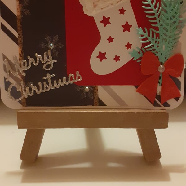 Stocking Christmas Card