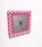 Handmade Scalloped Light Switch Surround – Decorative Stick-On Cover–33 Colours - Image 3
