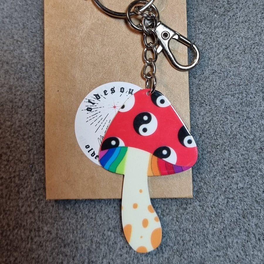 Boho Hippy Hand Crafted Keyring