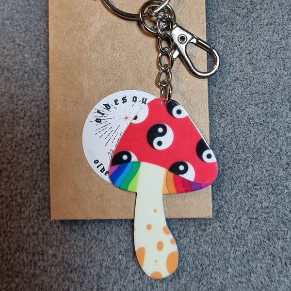 Boho Hippy Hand Crafted Keyring
