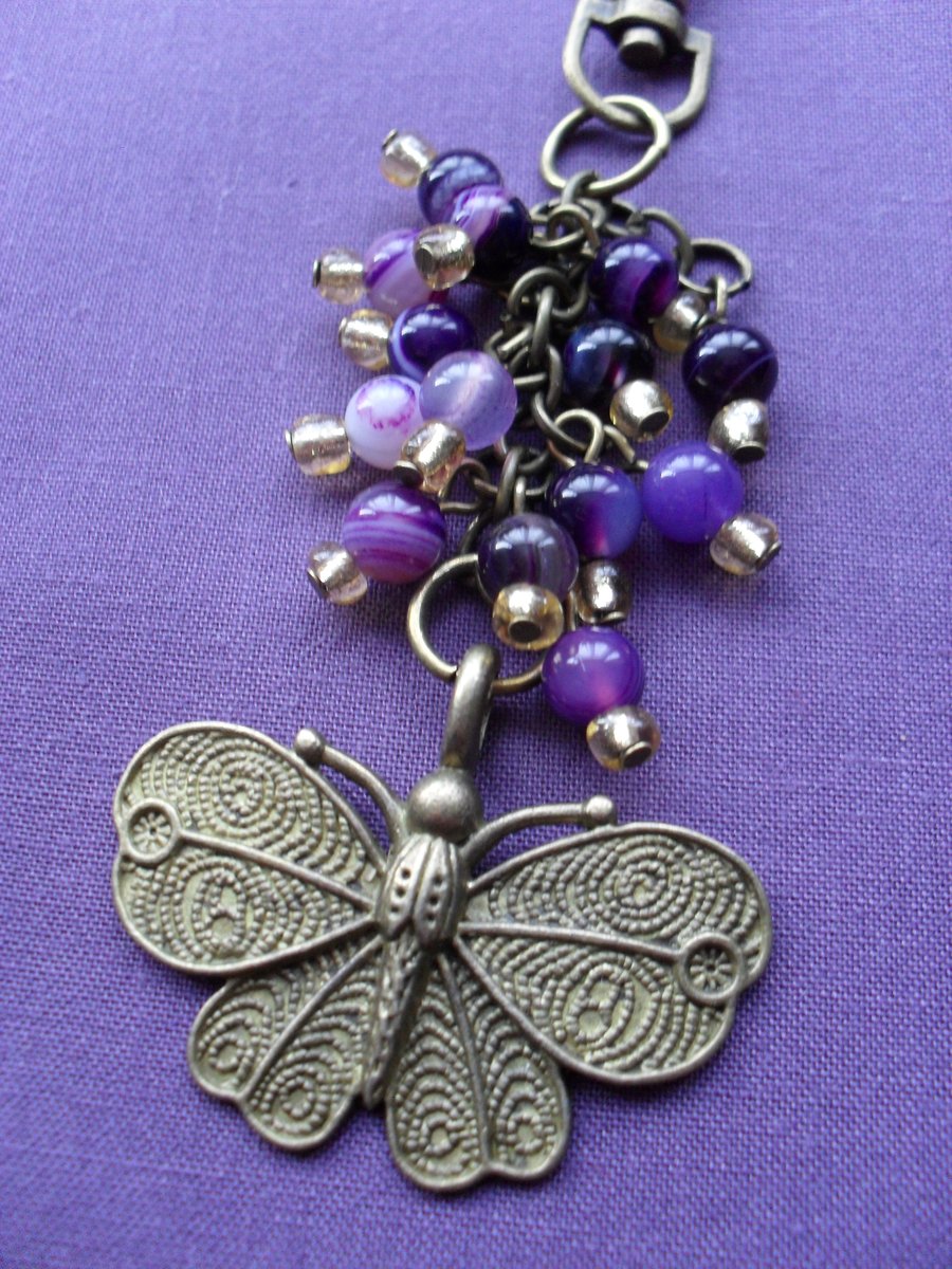 Butterfly Bag Charm