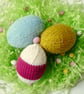 KNITTING PATTERN - Easter Eggs - Home Ornaments  - Image 2