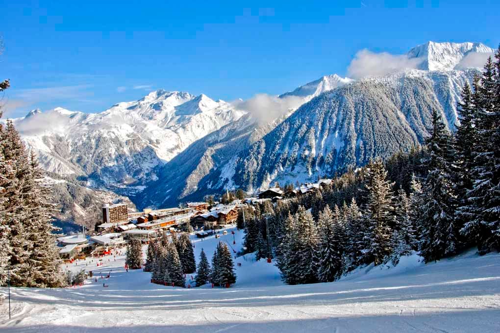 Courchevel 1850 3 Valleys French Alps France Photograph Print