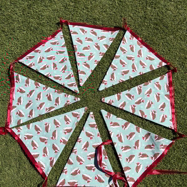 Handmade Christmas Bunting 