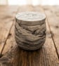 Black & White Marble Effect Starry Jar - Image 2