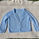 Blue cardigan 12mo